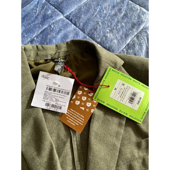 Houston White Adult Textured Blazer Dark Green Medium - Picture 6 of 9